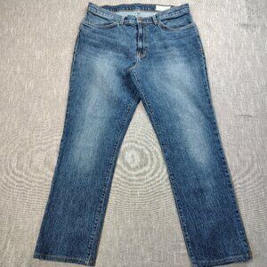 Imogene Willie Jeans Womens Size 32 Imogene Slim Indigo Stretch Mid Rise Denim
